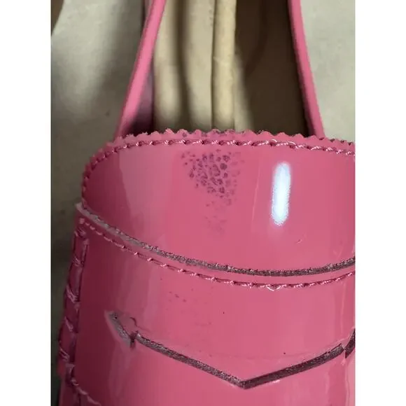 Sperry Top-Sider Loafer Shoes Womens Size 11 Pink Patent Leather Flats STS83405 - Picture 4 of 12